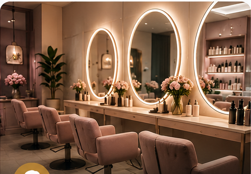 Salon de beauté raffiné